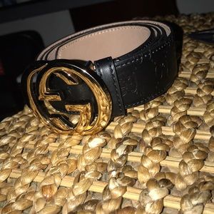 Authentic Gucci belt waist size 30-38